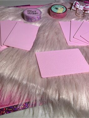 Washi tape display/sample cards